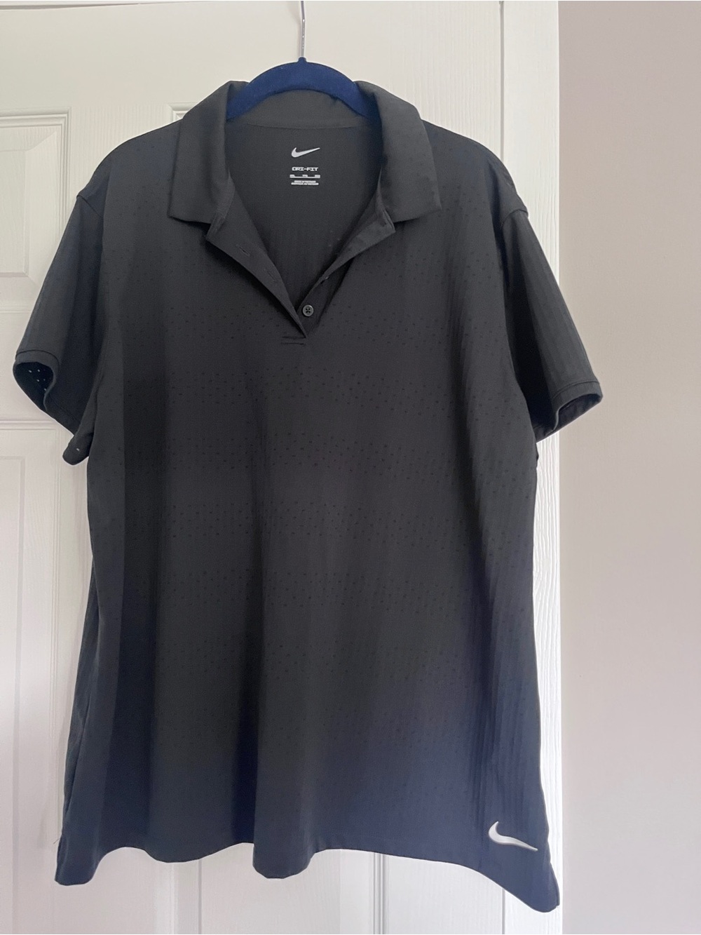 Nike Women’s Black Dri-FIT Polo Shirt